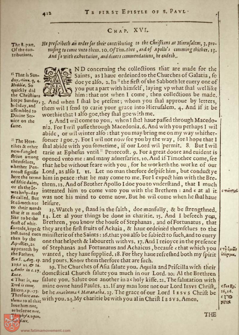 Original Douay Rheims Catholic Bible scan 0000