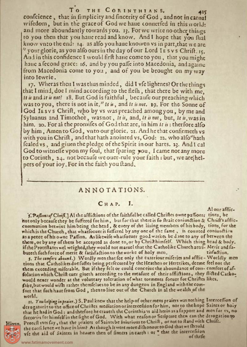 Original Douay Rheims Catholic Bible scan 0000