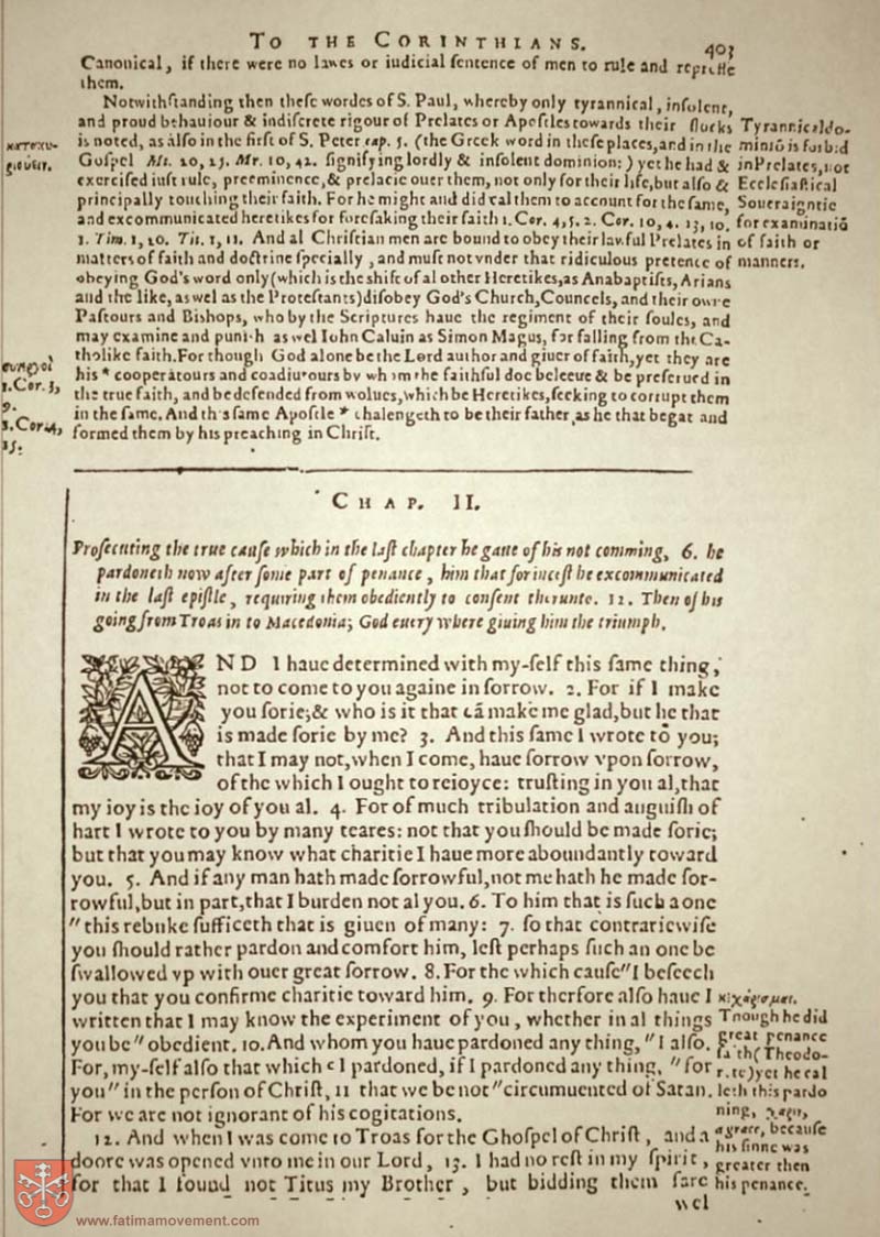 Original Douay Rheims Catholic Bible scan 0000