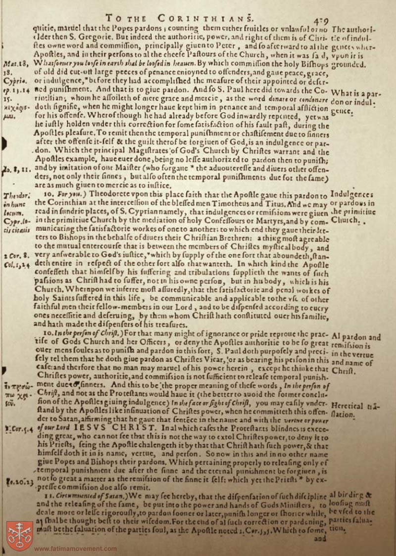 Original Douay Rheims Catholic Bible scan 0000