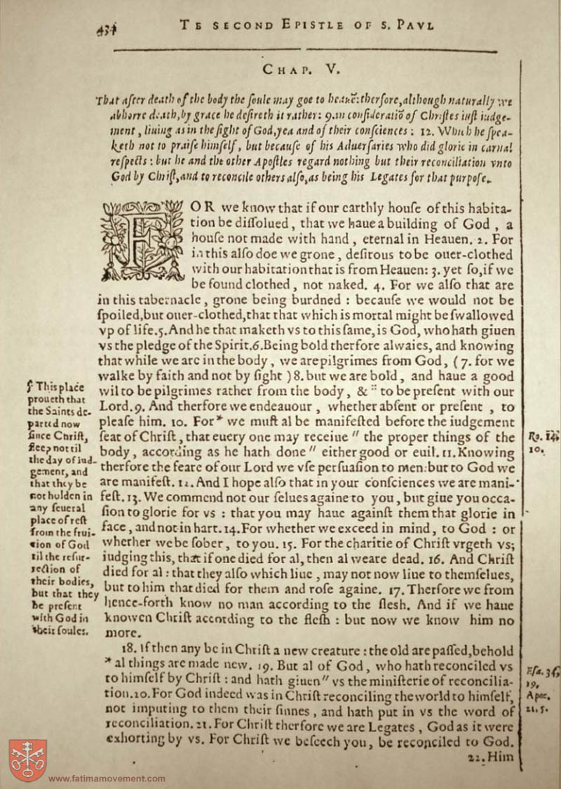 Original Douay Rheims Catholic Bible scan 0000