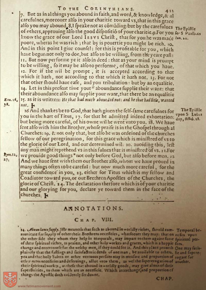 Original Douay Rheims Catholic Bible scan 2728
