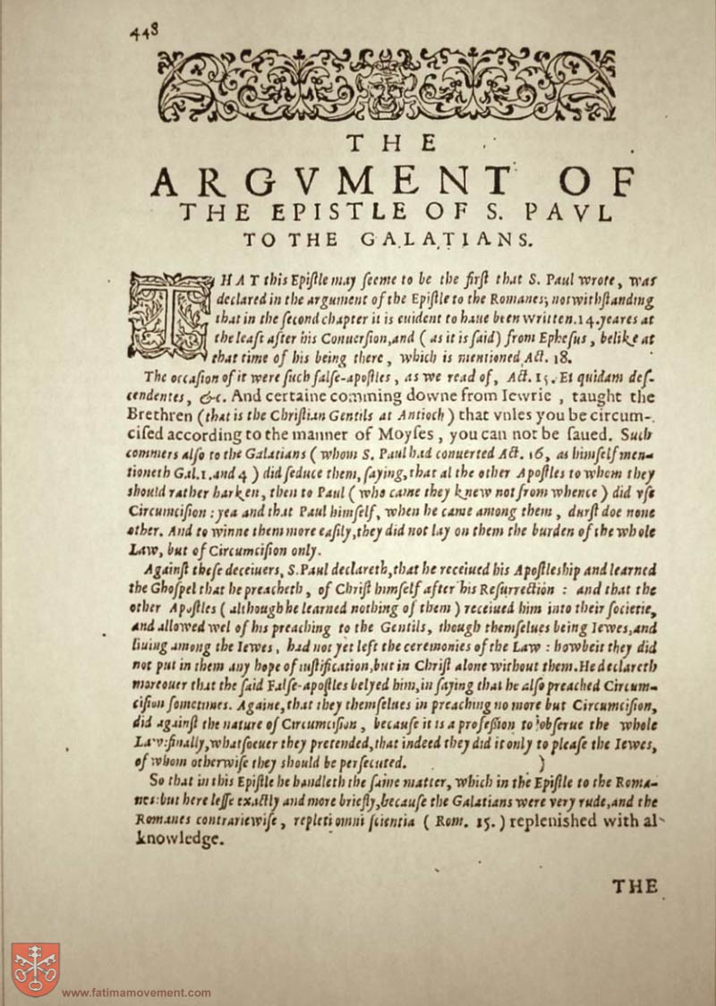 Original Douay Rheims Catholic Bible scan 0000