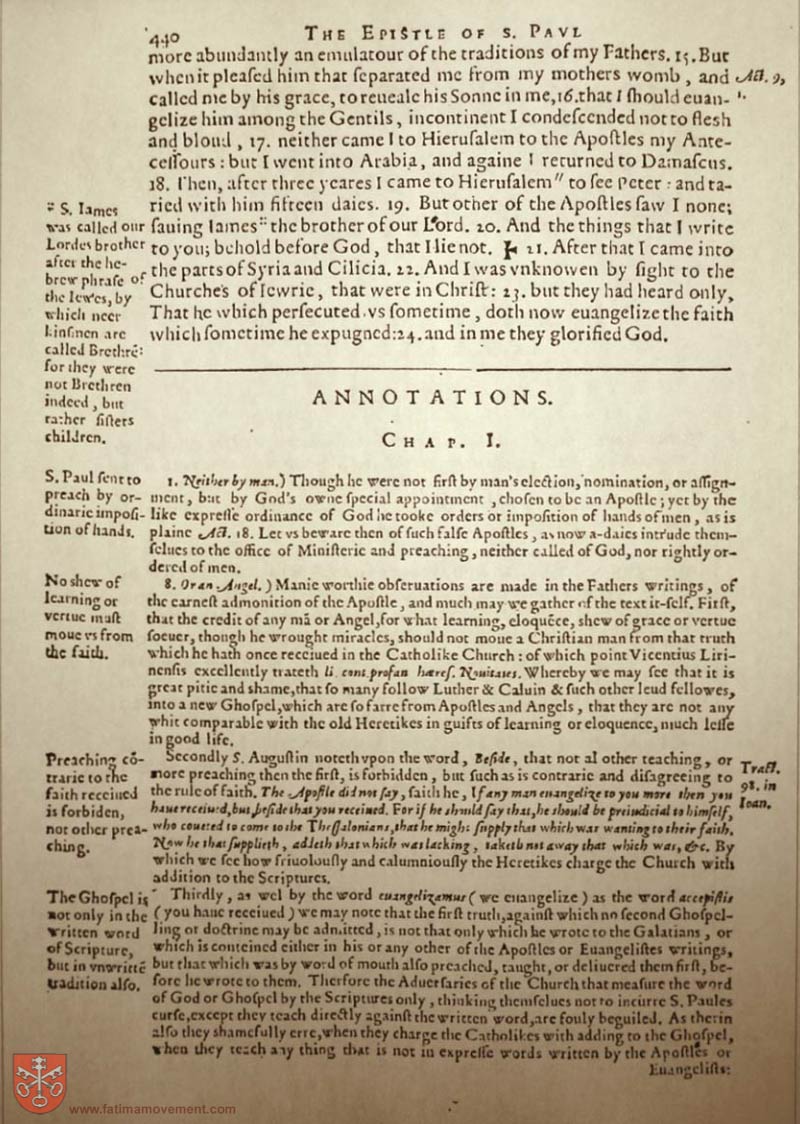 Original Douay Rheims Catholic Bible scan 0000