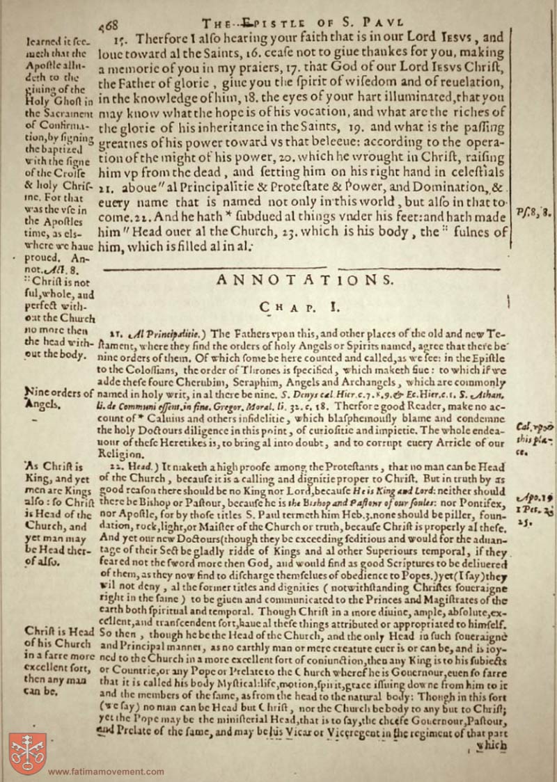 Original Douay Rheims Catholic Bible scan 0000