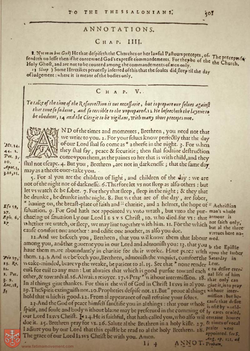 Original Douay Rheims Catholic Bible scan 2790