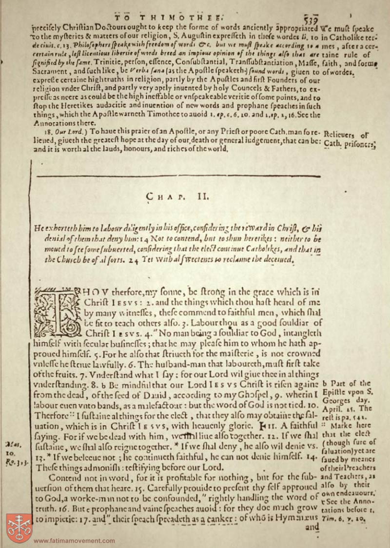 Original Douay Rheims Catholic Bible scan 0000