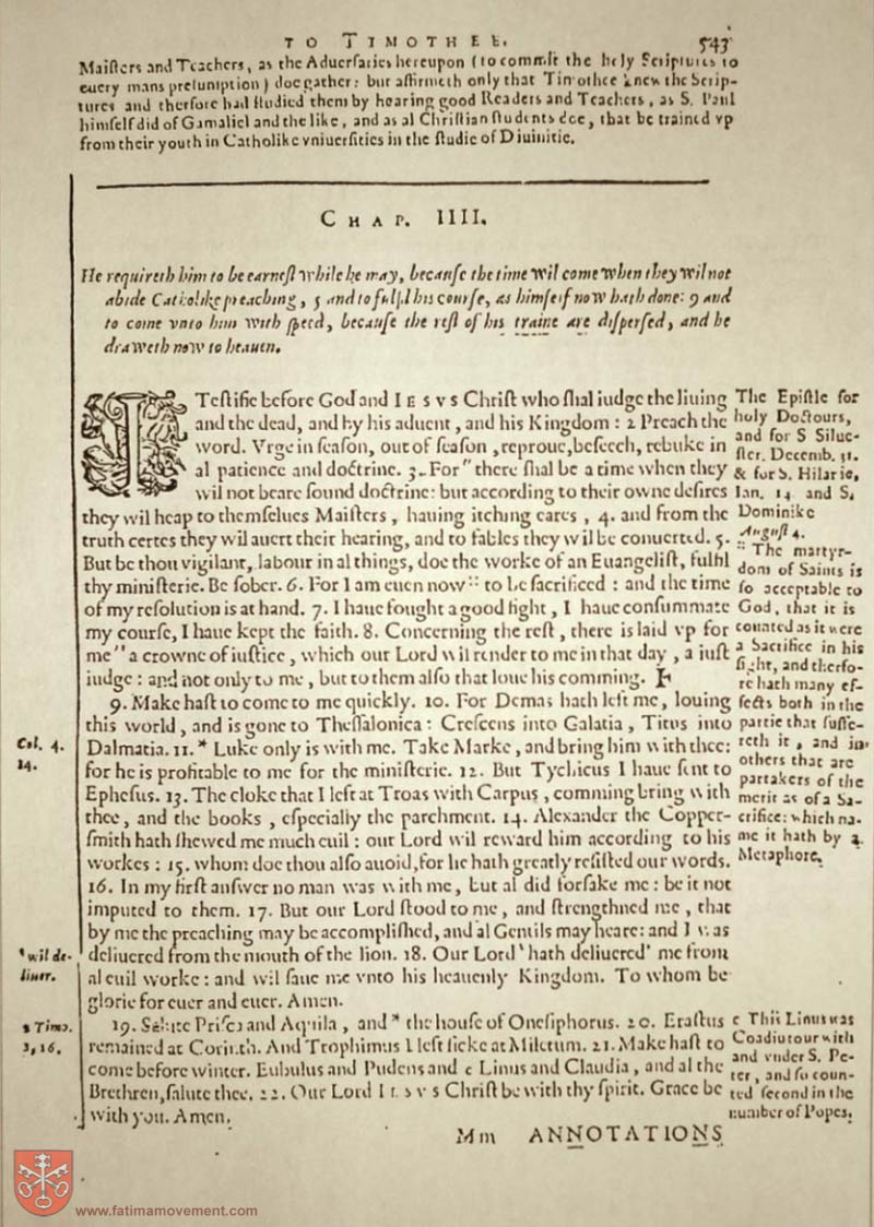 Original Douay Rheims Catholic Bible scan 0000