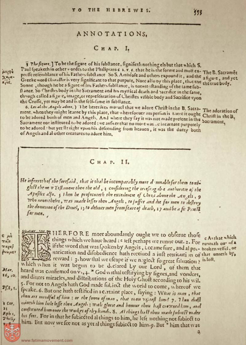 Original Douay Rheims Catholic Bible scan 0000