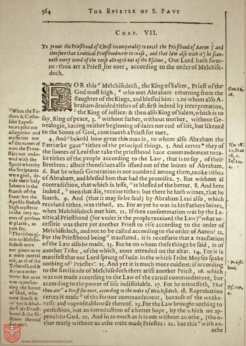 Original Douay Rheims Catholic Bible scan 0000