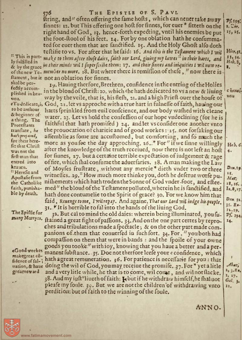 Original Douay Rheims Catholic Bible scan 0000