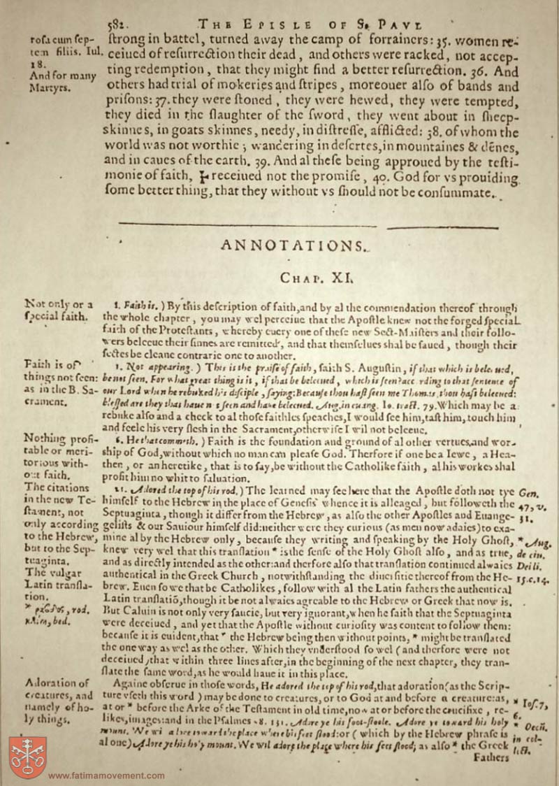 Original Douay Rheims Catholic Bible scan 0000