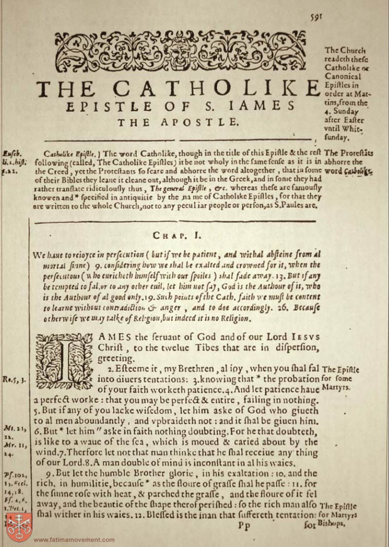 Original Douay Rheims Catholic Bible scan 0000