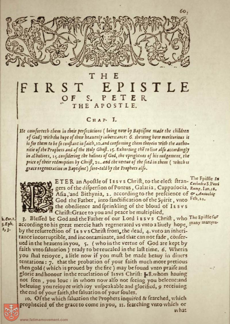 Original Douay Rheims Catholic Bible scan 0000