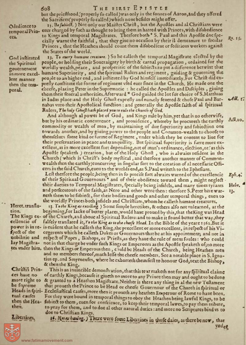 Original Douay Rheims Catholic Bible scan 0000
