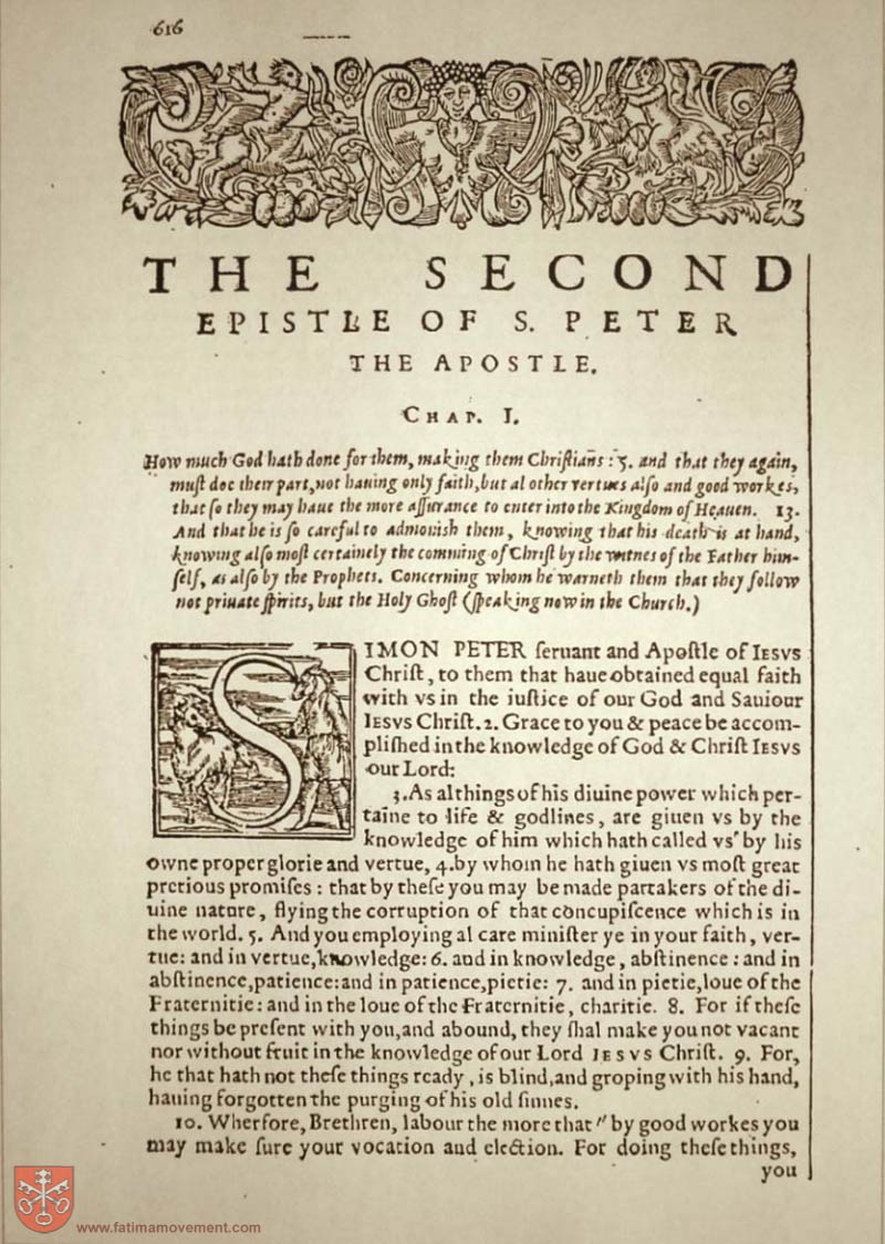 Original Douay Rheims Catholic Bible scan 2905