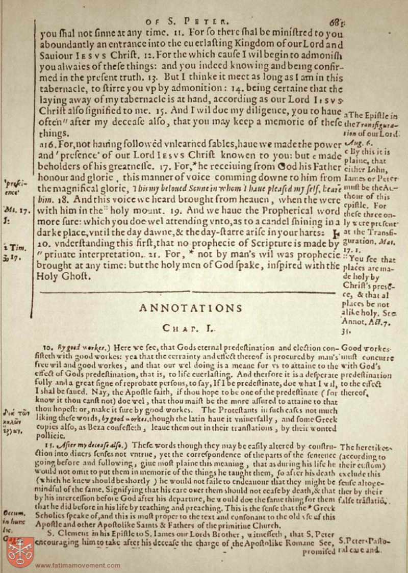 Original Douay Rheims Catholic Bible scan 2906