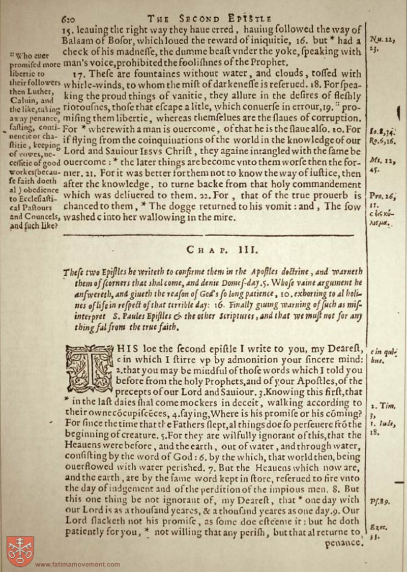 Original Douay Rheims Catholic Bible scan 2909