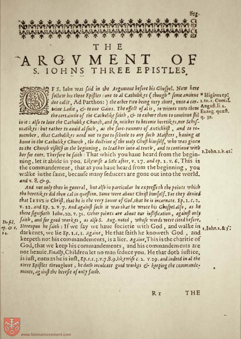 Original Douay Rheims Catholic Bible scan 2912