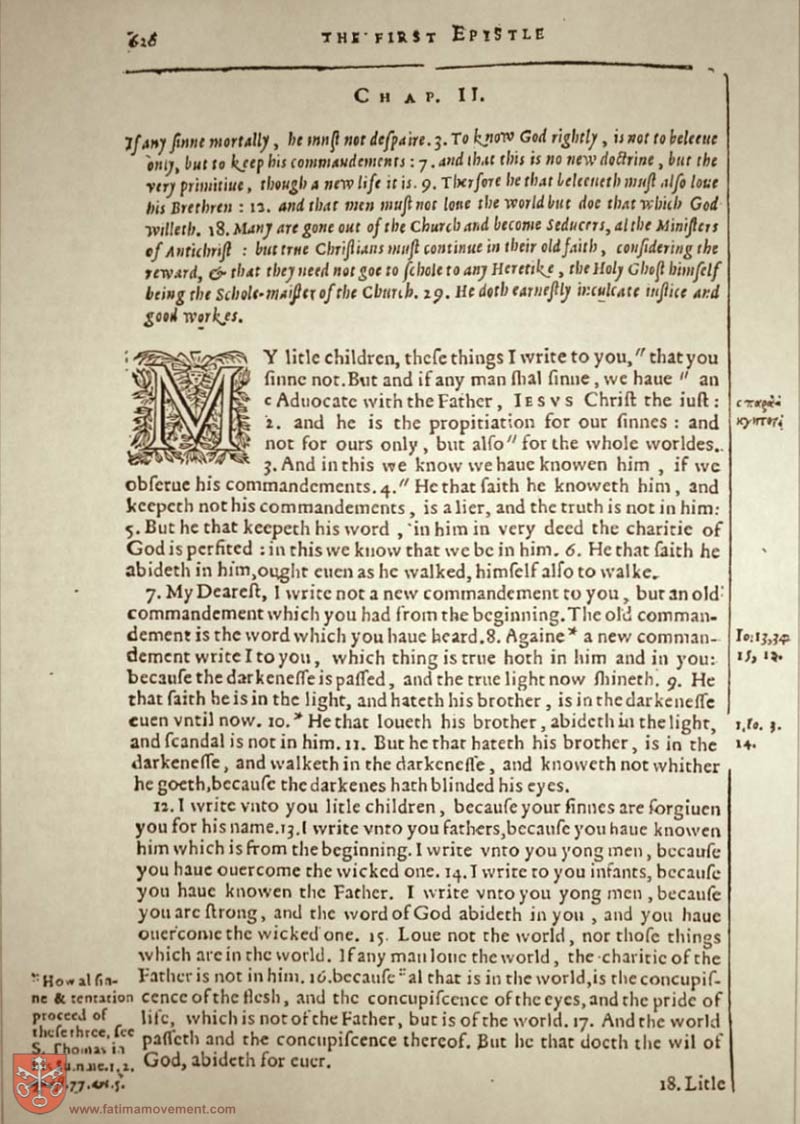 Original Douay Rheims Catholic Bible scan 2915
