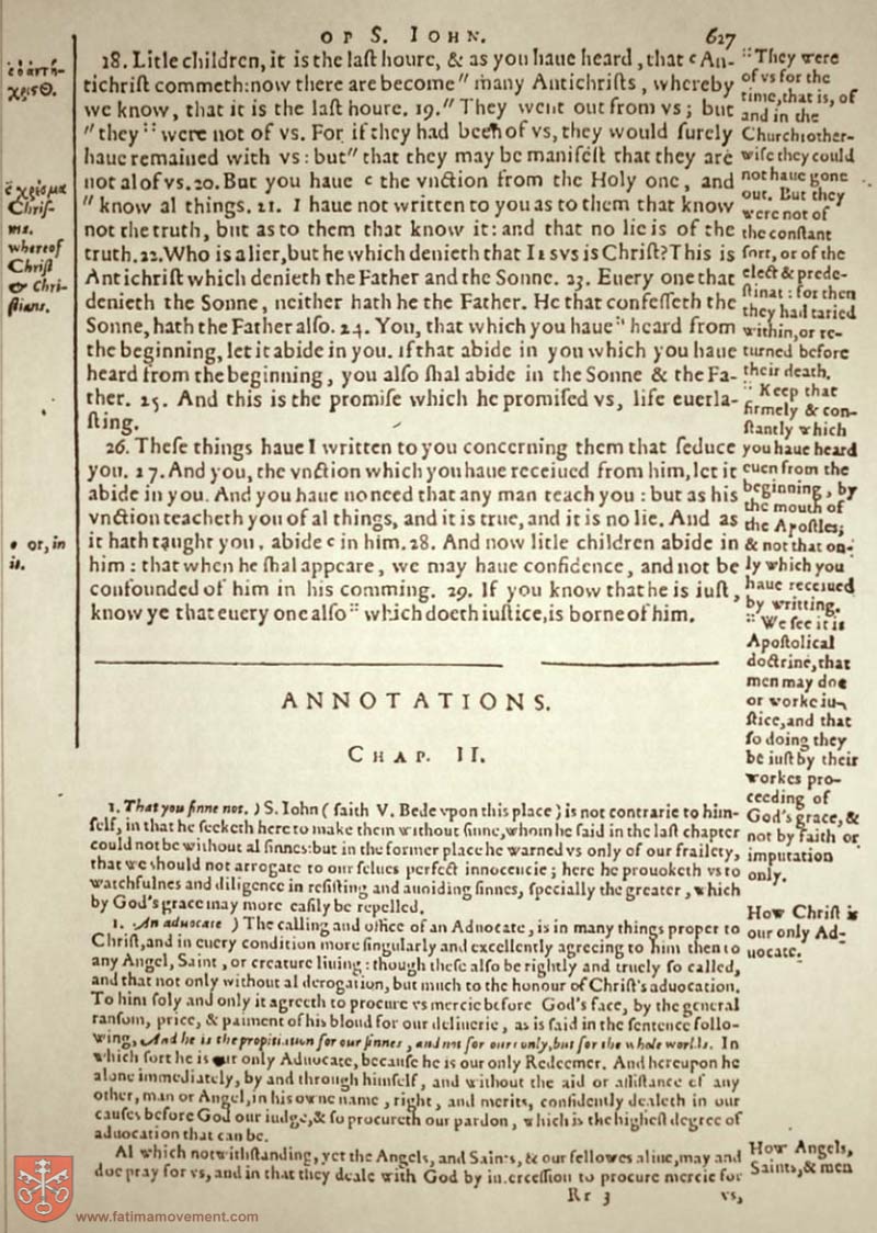 Original Douay Rheims Catholic Bible scan 2916