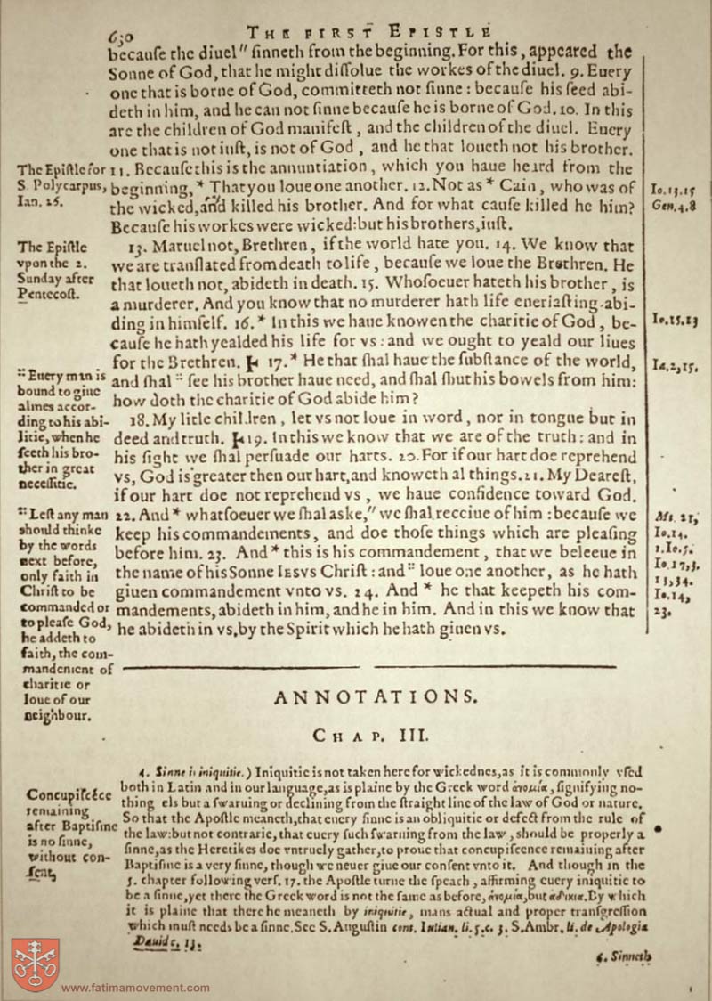 Original Douay Rheims Catholic Bible scan 2919