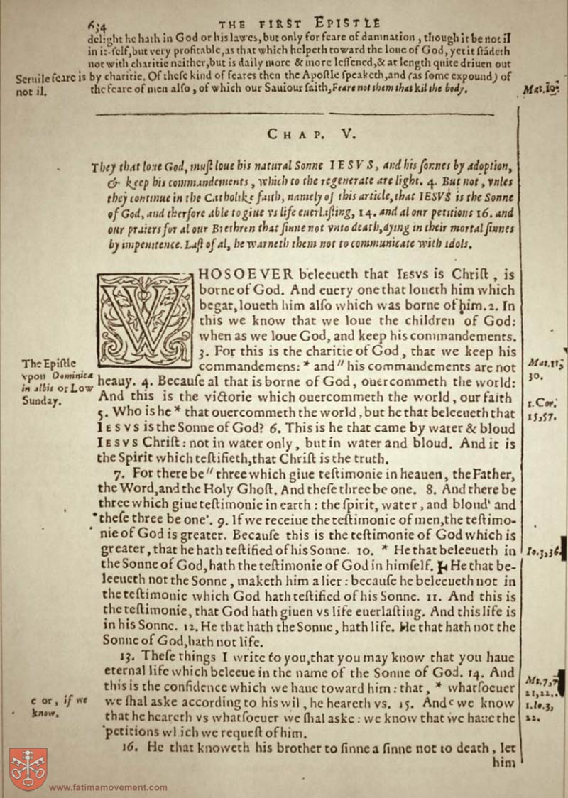 Original Douay Rheims Catholic Bible scan 2923
