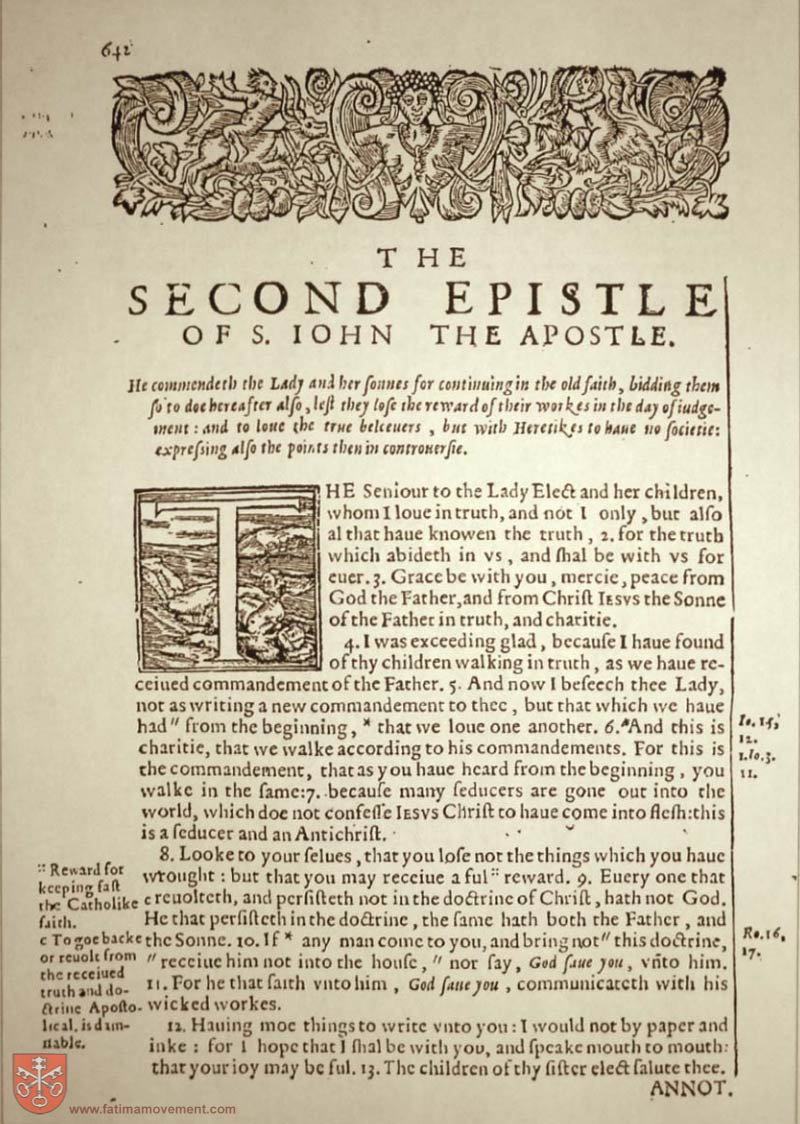 Original Douay Rheims Catholic Bible scan 2927