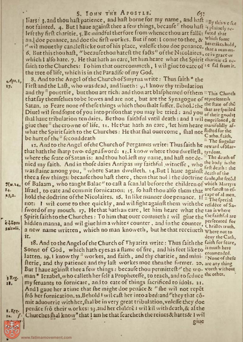 Original Douay Rheims Catholic Bible scan 2942
