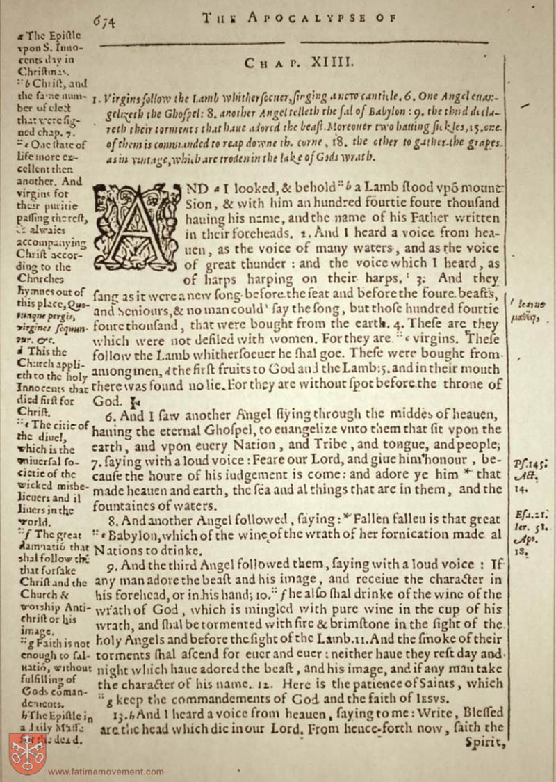 Original Douay Rheims Catholic Bible scan 2963