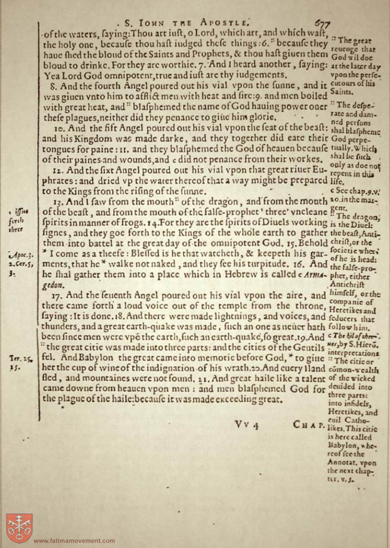 Original Douay Rheims Catholic Bible scan 2966