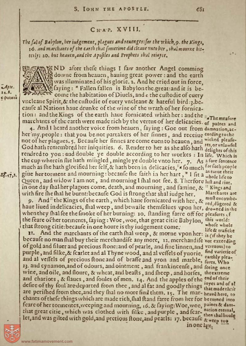 Original Douay Rheims Catholic Bible scan 2970