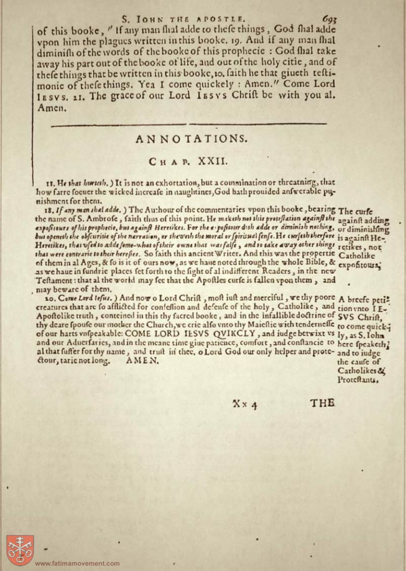 Original Douay Rheims Catholic Bible scan 2982