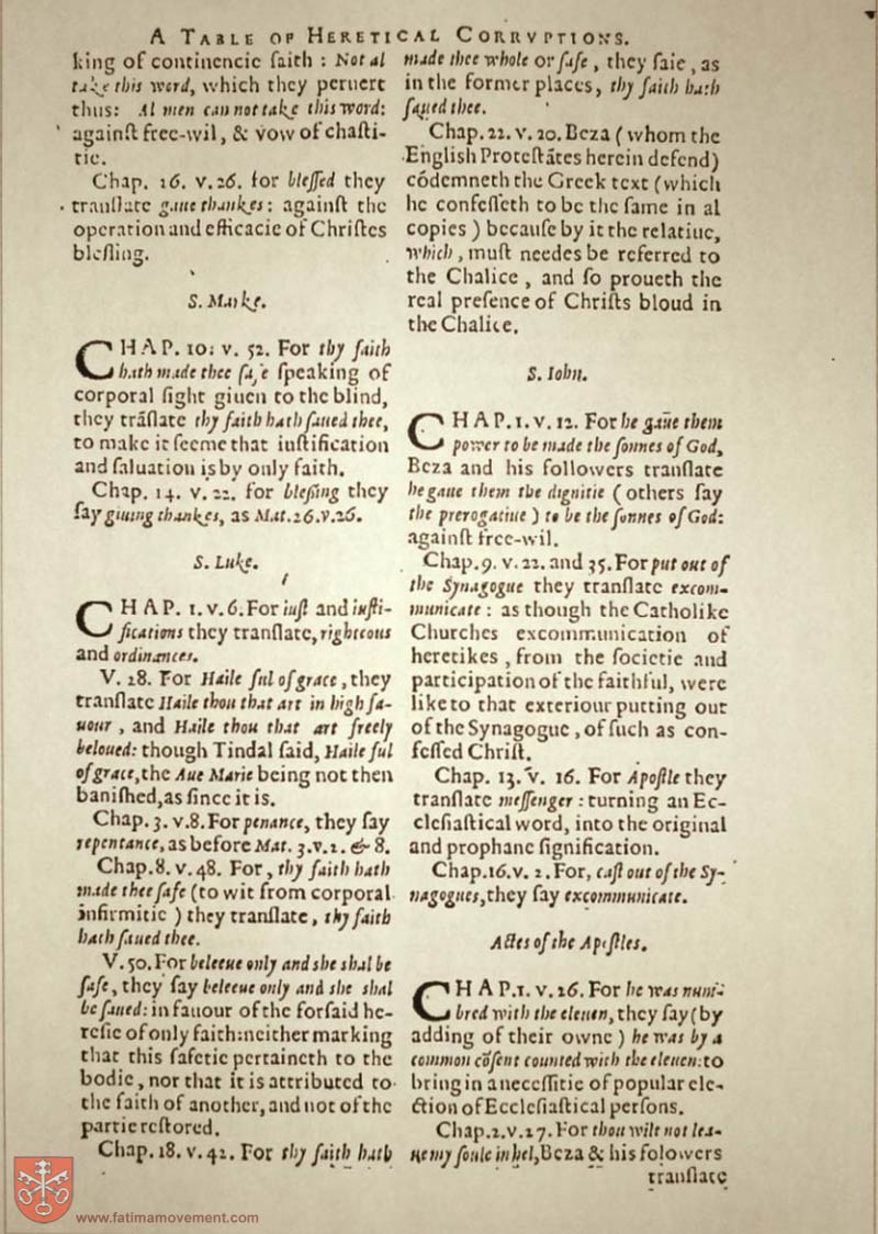 Original Douay Rheims Catholic Bible scan 2986