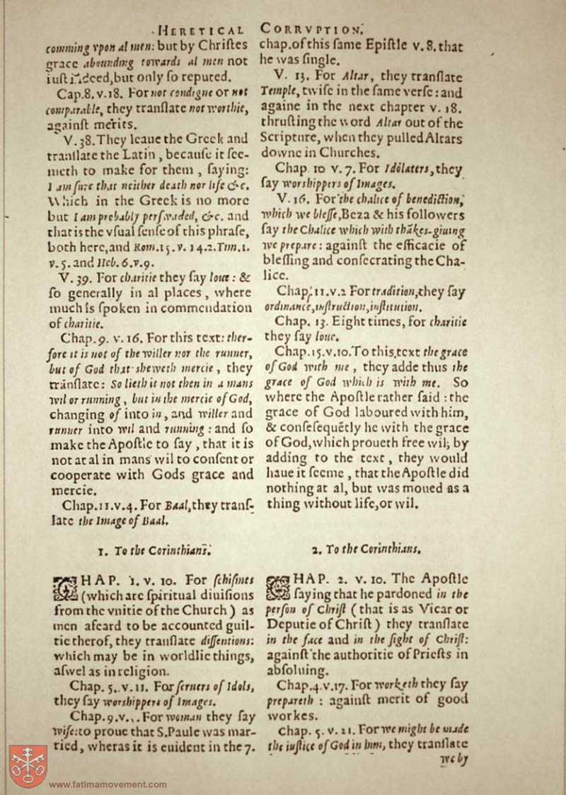 Original Douay Rheims Catholic Bible scan 2988