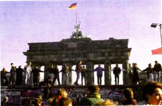 The fall of the Berlin Wall