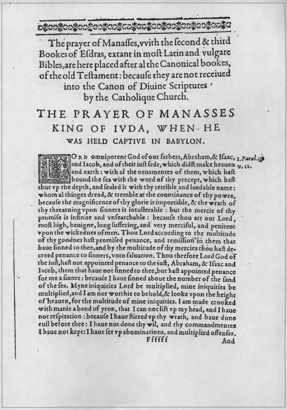 Missing Books of the Bible - 1001