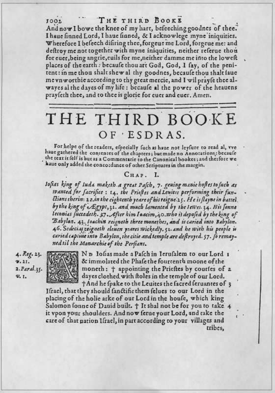 Missing Books of the Bible - 1002