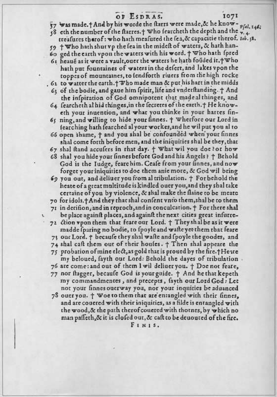 Missing Books of the Bible - 1071