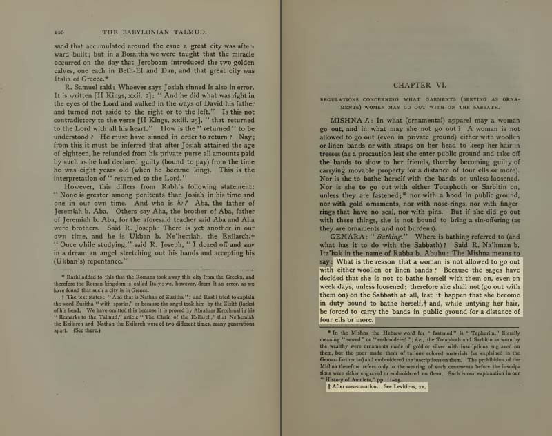 Page 107 of Volume I of the Babylonian Talmud