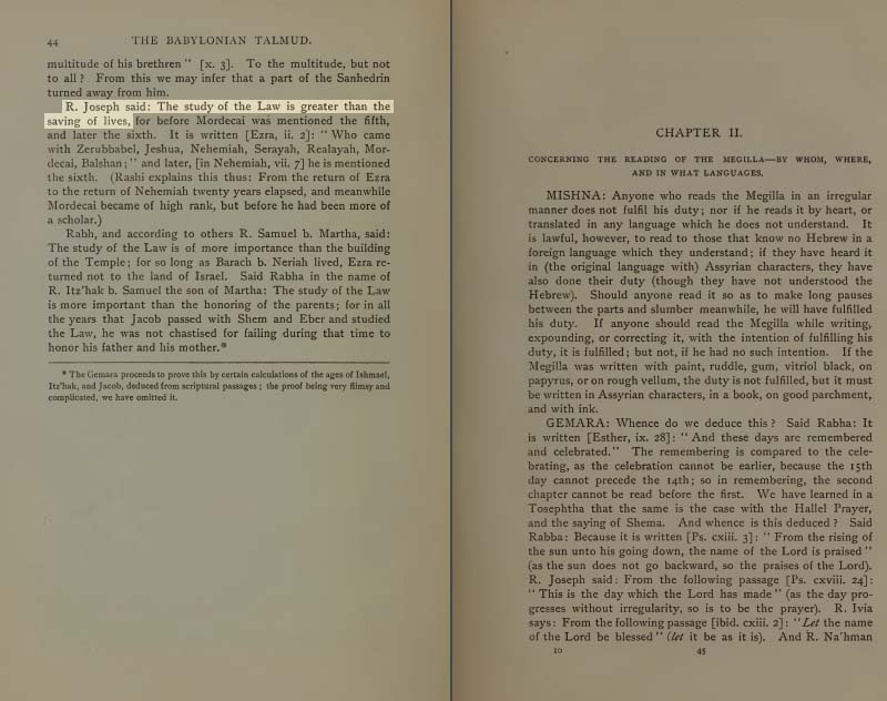 Page 44 of Volume VIII of the Babylonian Talmud