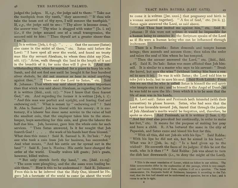 Pages 48-49 of Volume XIII of the Babylonian Talmud