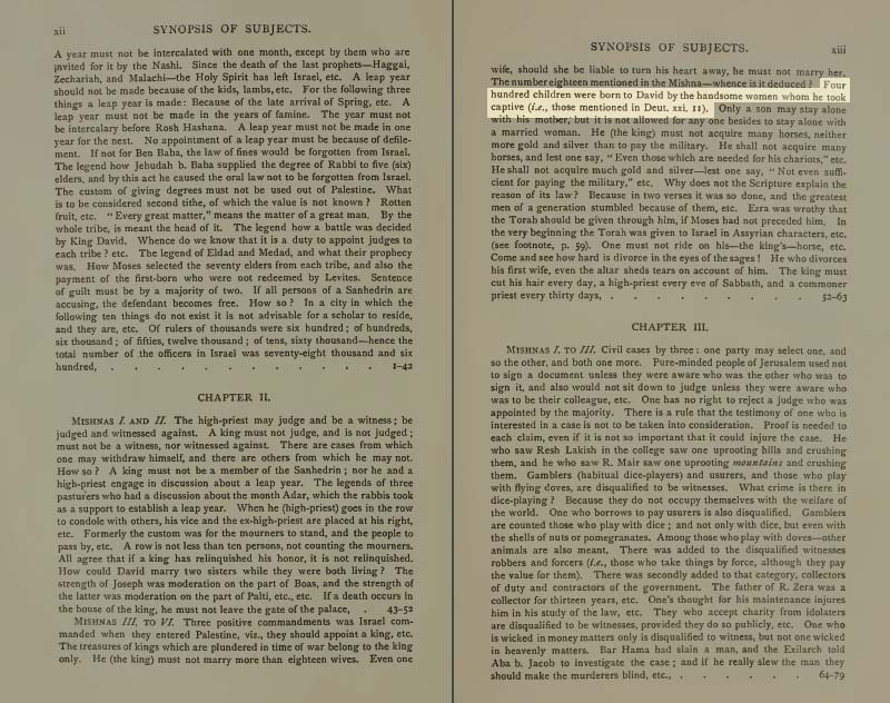 Page xiii of Volume XV of the Babylonian Talmud