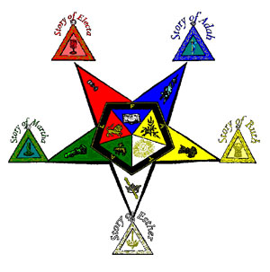 Order of Eastern Star (O.E.S.) Logo