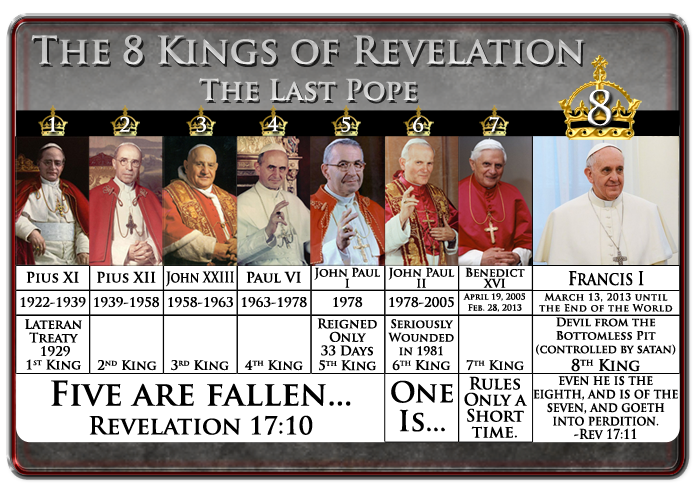 First king of the apocalypse, Freemason Pius XI