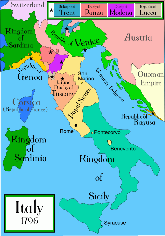 1769 Italy Papal States