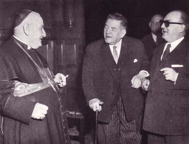 Smoking Antipope John XXIII and his Communist friends