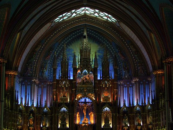 Notre Dame Basillica Altar