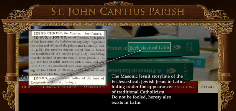 St John Cantius Chicago and Ecclesiastical Latin Classes