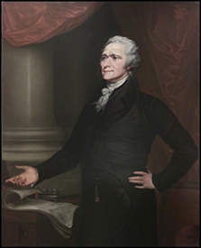 Freemason Alexander Hamilton 1755-1804